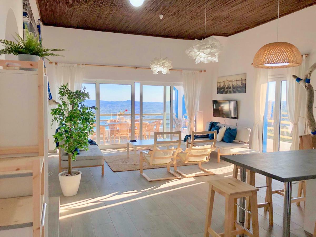 House Teigan Of Villa Intaba Breath Taking Sea Views Corfiot Riviera Corfu Island Greece With Pool Close To Ipsos Beach Pyrgi  エクステリア 写真
